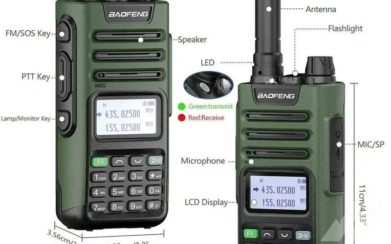Baofeng UV-13 PRO V2 walkie-talkie — used gear for sale (photo 2) — photo 2