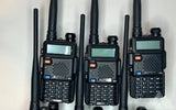 Baofeng UV-5G GMRS Radios with Charging Station — used gear for sale