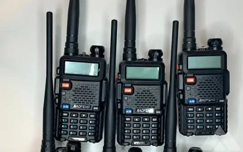 Baofeng UV-5G GMRS Radios with Charging Station