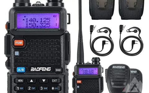 BAOFENG UV-5R 5W Ham Radio Walkie Talkie