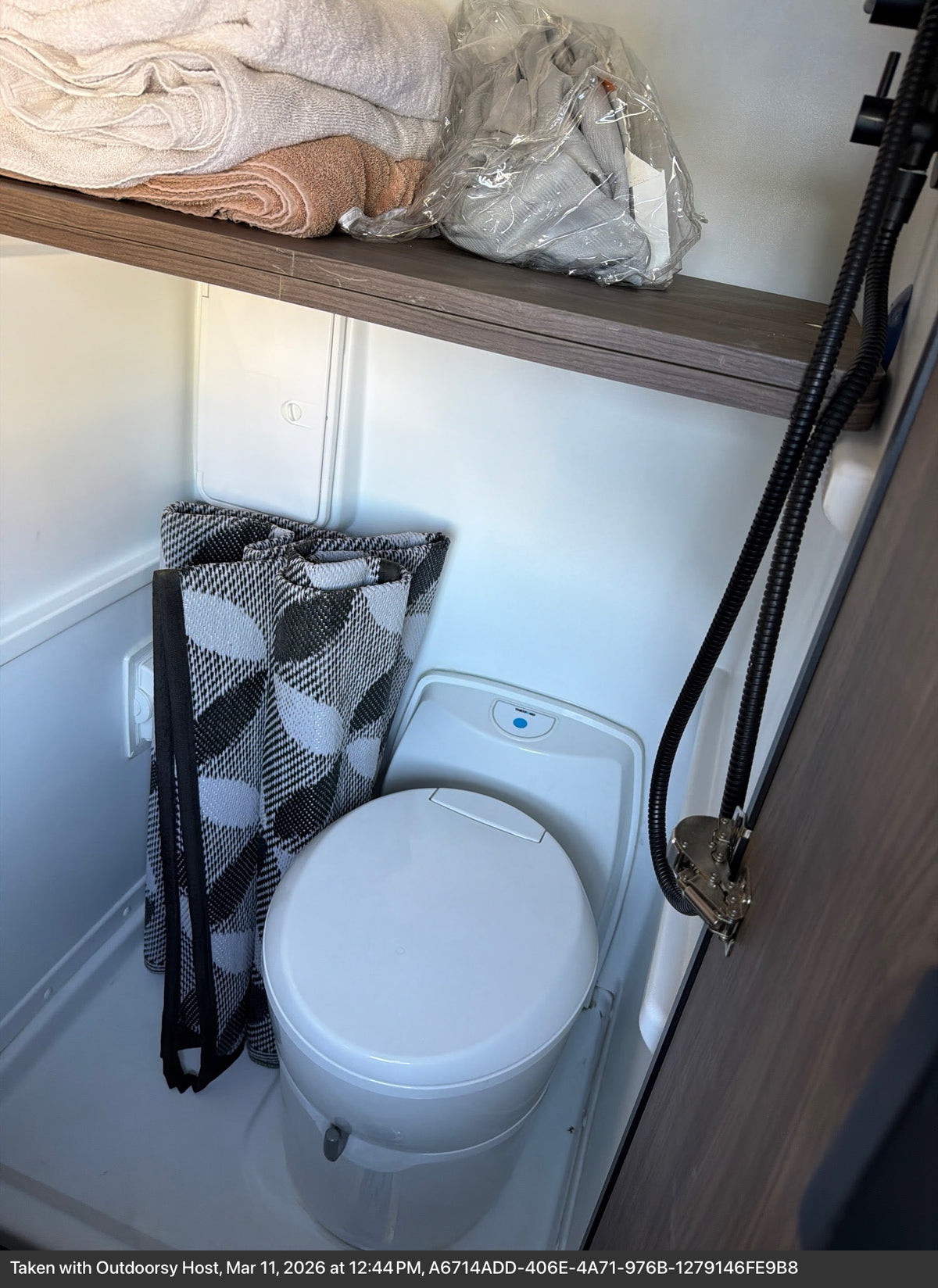  and a comfy passenger seat.|Inside an rv rental Mercedes Sprinter camper van: dashboard