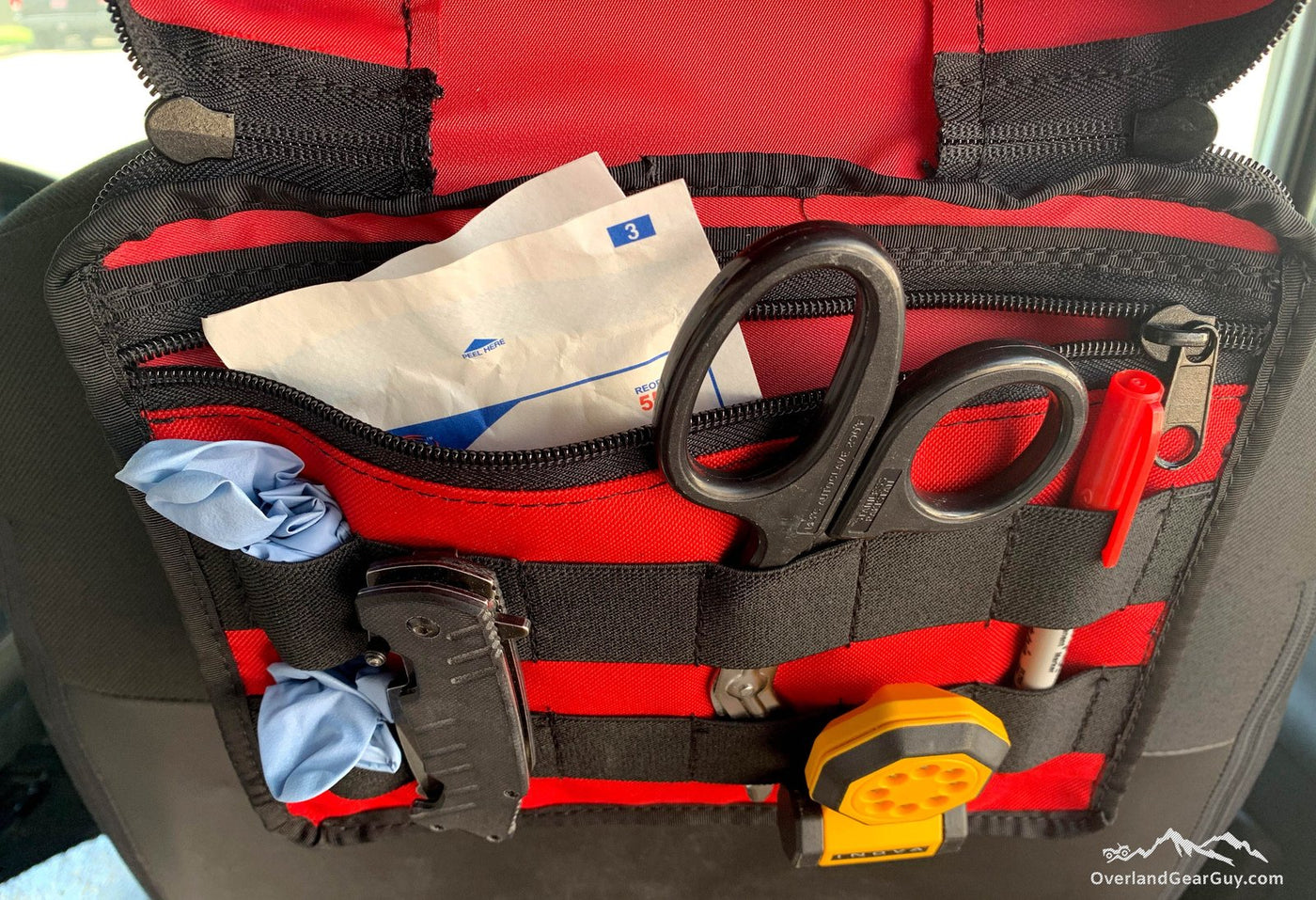 First Aid Kit Headrest Pouch - IFAK — Overland Gear Guy (photo 4) — photo 4