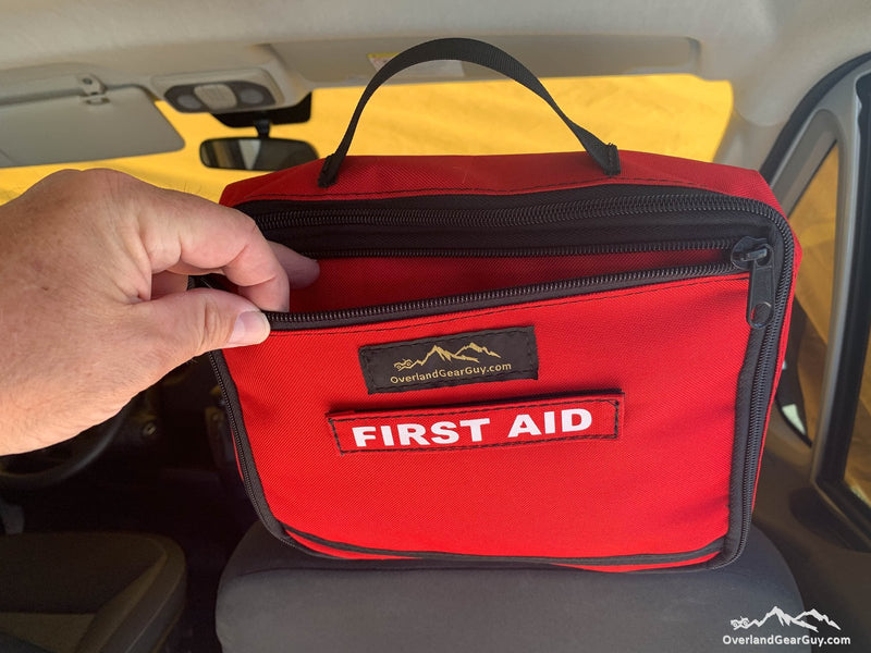 First Aid Kit Headrest Pouch - IFAK — Overland Gear Guy (photo 7) — photo 7