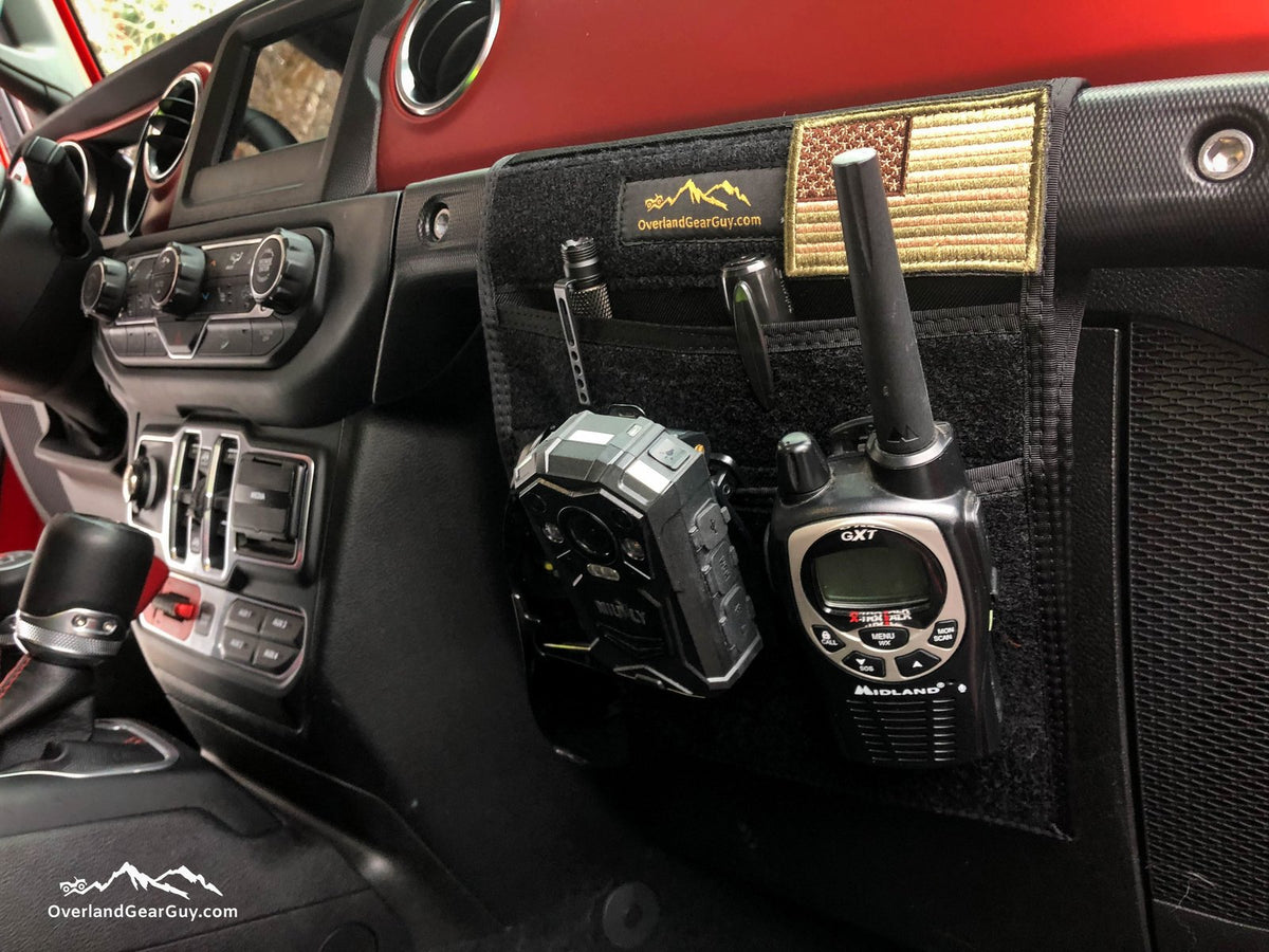 Jeep Grab Handle Velcro Flat Pocket — Overland Gear Guy