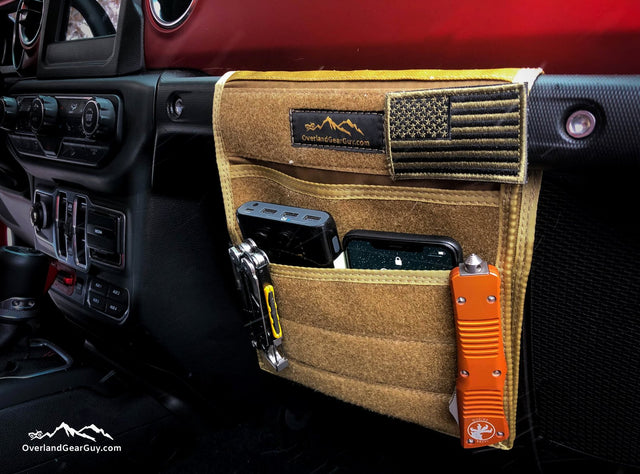 Jeep Grab Handle Velcro Flat Pocket — photo 2
