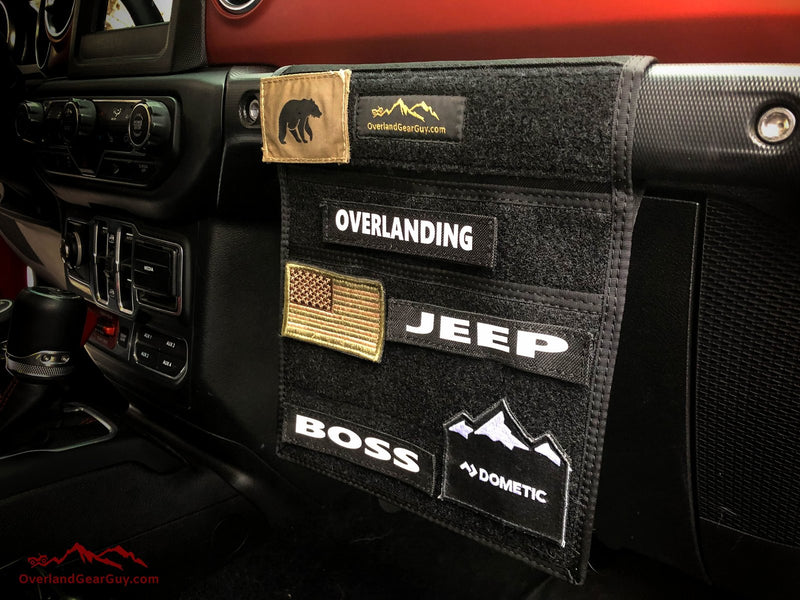 Jeep Grab Handle Velcro Flat Pocket — Overland Gear Guy (photo 3) — photo 3