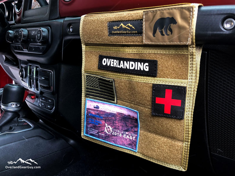 Jeep Grab Handle Velcro Flat Pocket — Overland Gear Guy (photo 4) — photo 4
