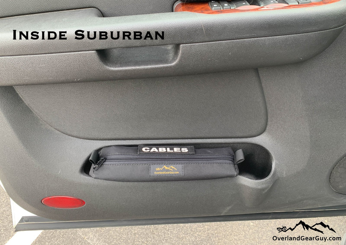 Universal Vehicle Storage Cubby Pouches (set of 2) — Overland Gear Guy (photo 3) — photo 3