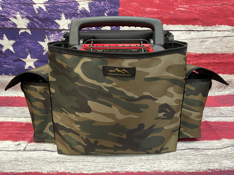 Mr Buddy Heater Bag II w/bottle pouches — Overland Gear Guy (photo 11) — photo 11