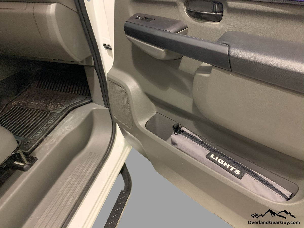 Promaster Door Storage Cubby Pouches - set — Overland Gear Guy (photo 9) — photo 9