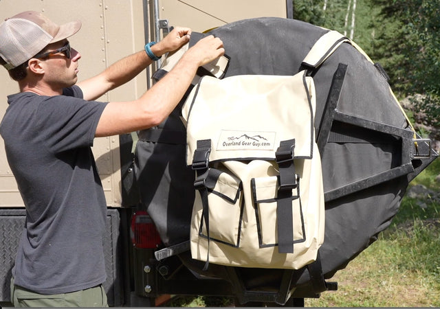 Vinyl Covers - Spare Tire Trash Bag — Overland Gear Guy