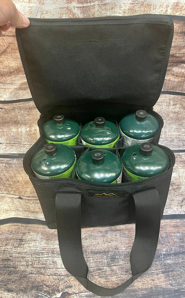 Propane Bottle Bag 6 Pack — Overland Gear Guy