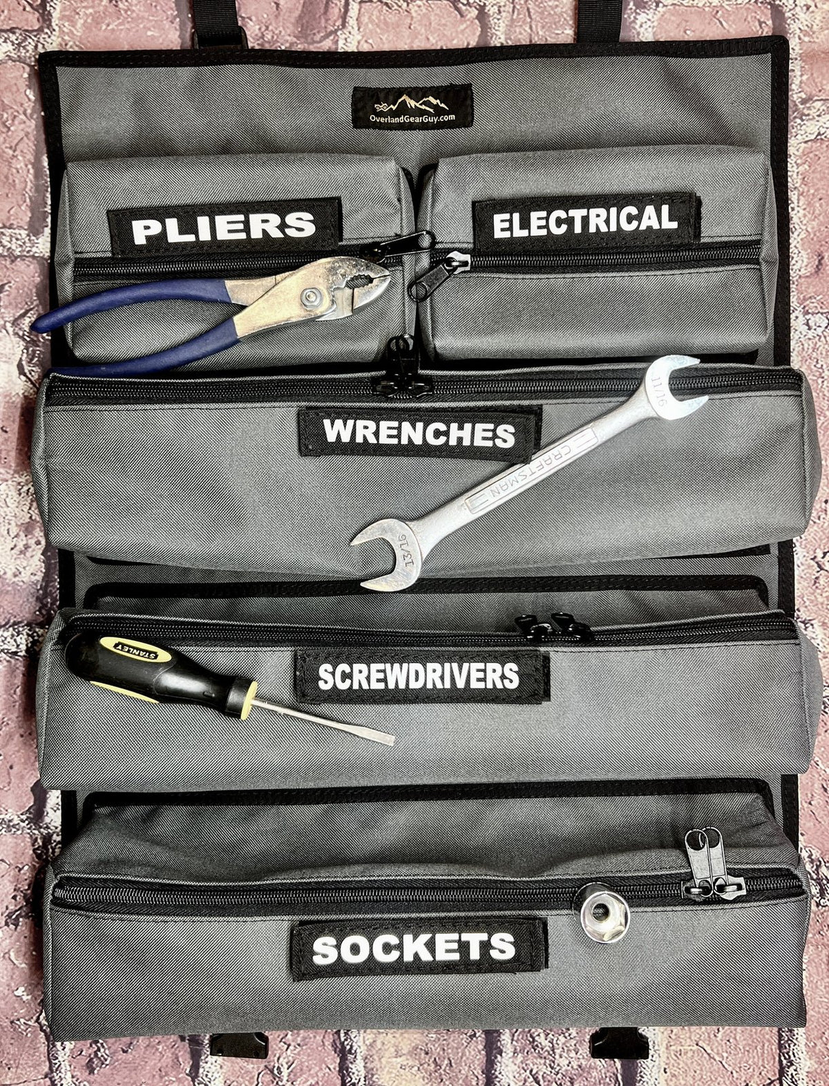 OGG Tool Roll - Tool Wrap Detachable Pockets — Overland Gear Guy