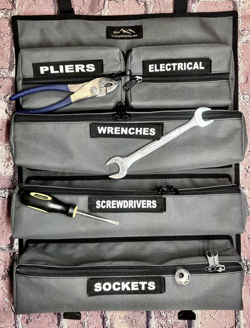 OGG Tool Roll - Tool Wrap Detachable Pockets — Overland Gear Guy — photo 1