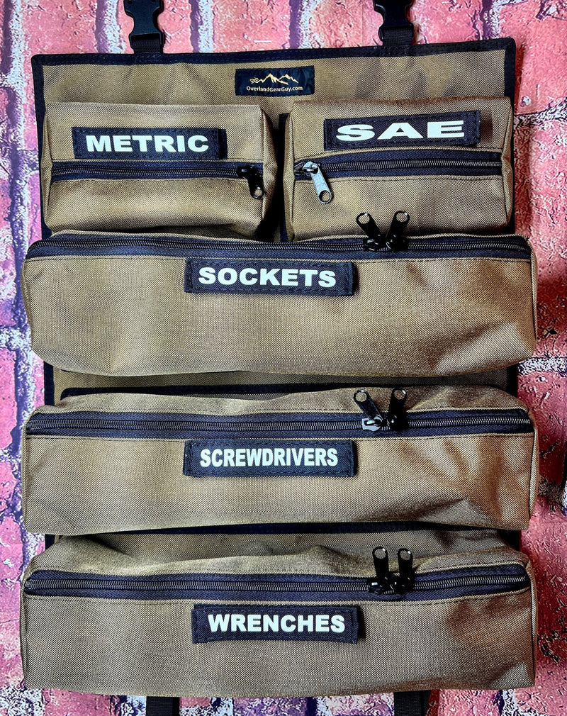 OGG Tool Roll - Tool Wrap Detachable Pockets — Overland Gear Guy (photo 3) — photo 3