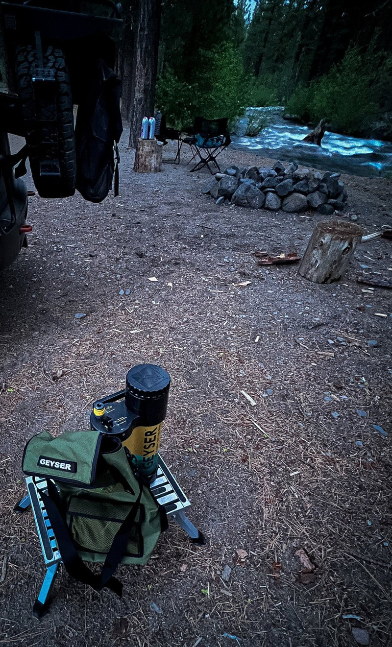 Geyser Systems Shower Carry Bag — Overland Gear Guy (photo 11) — photo 11