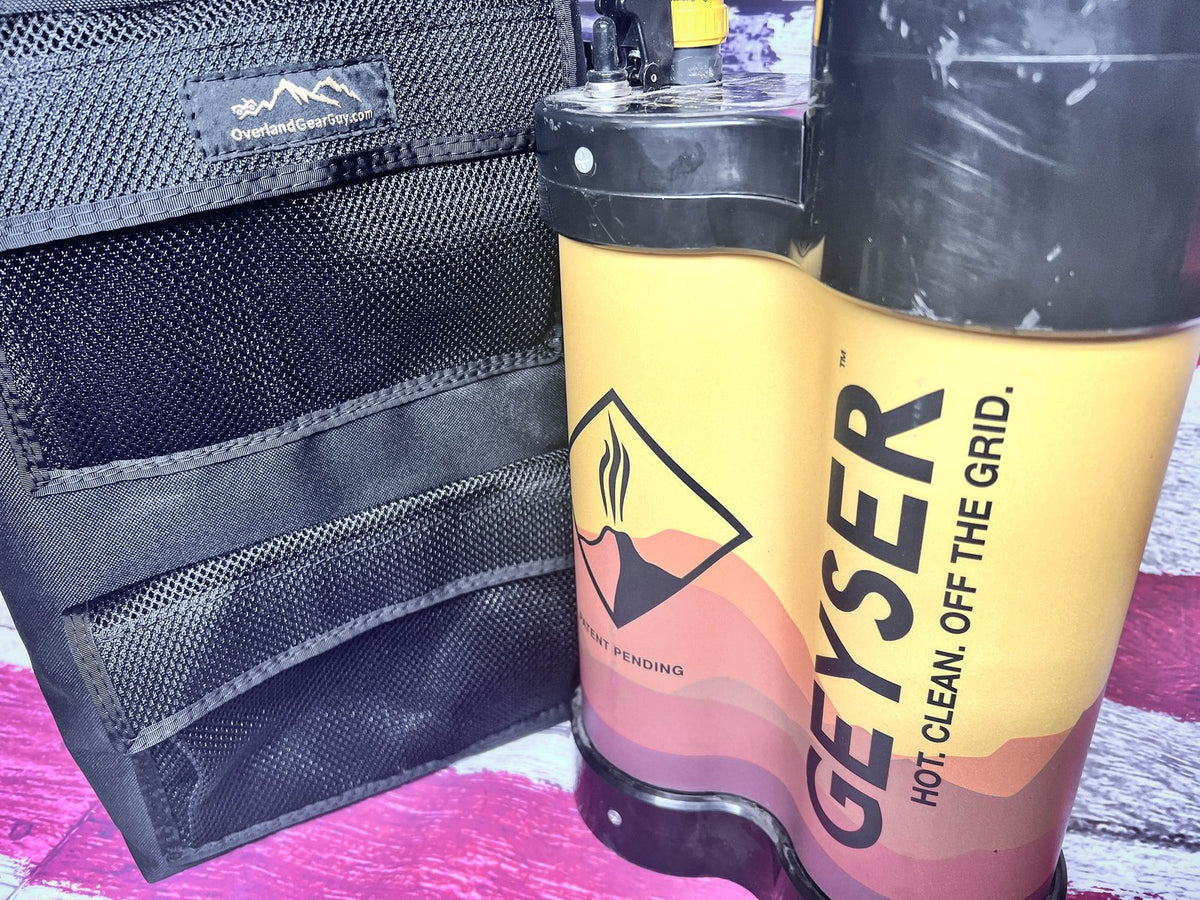 Geyser Systems Shower Carry Bag — Overland Gear Guy (photo 13) — photo 13