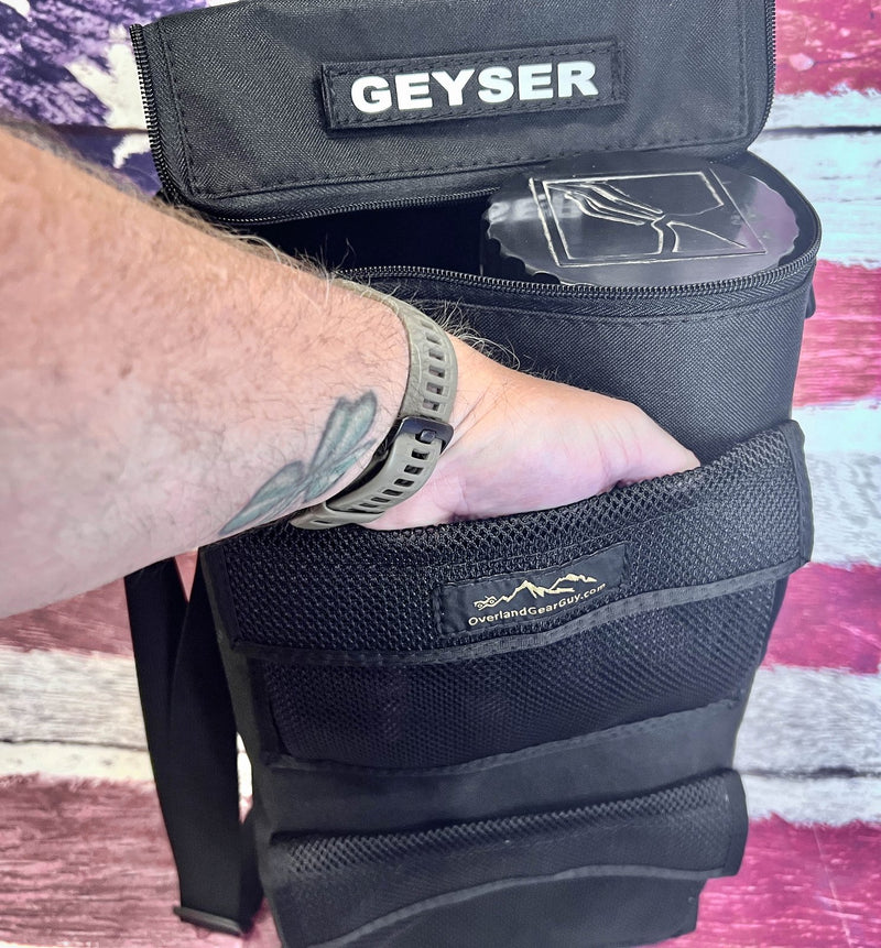 Geyser Systems Shower Carry Bag — Overland Gear Guy (photo 16) — photo 16