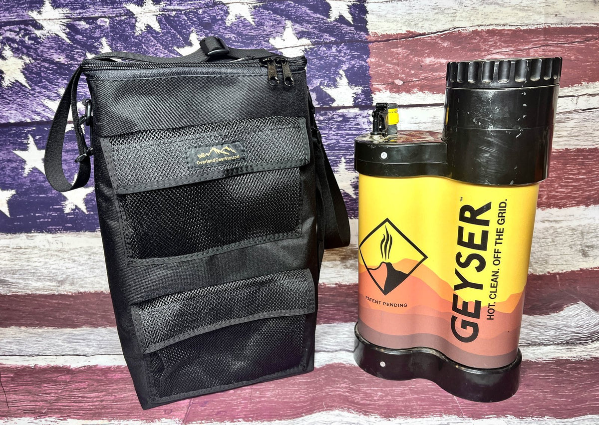 Geyser Systems Shower Carry Bag — Overland Gear Guy (photo 6) — photo 6