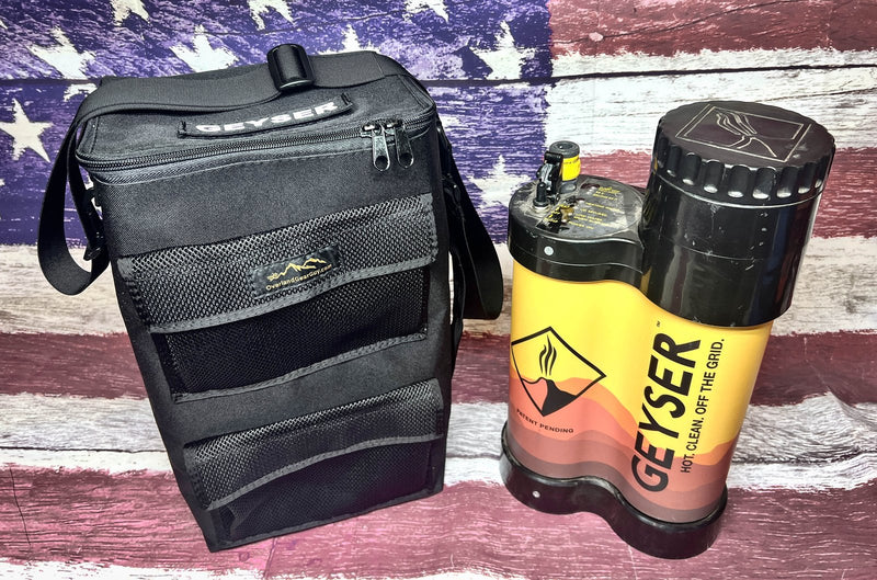 Geyser Systems Shower Carry Bag — Overland Gear Guy (photo 8) — photo 8