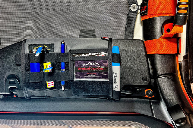 Jeep Gladiator MOLLE Visor Organizer - Tacoma Visor — Overland Gear Guy