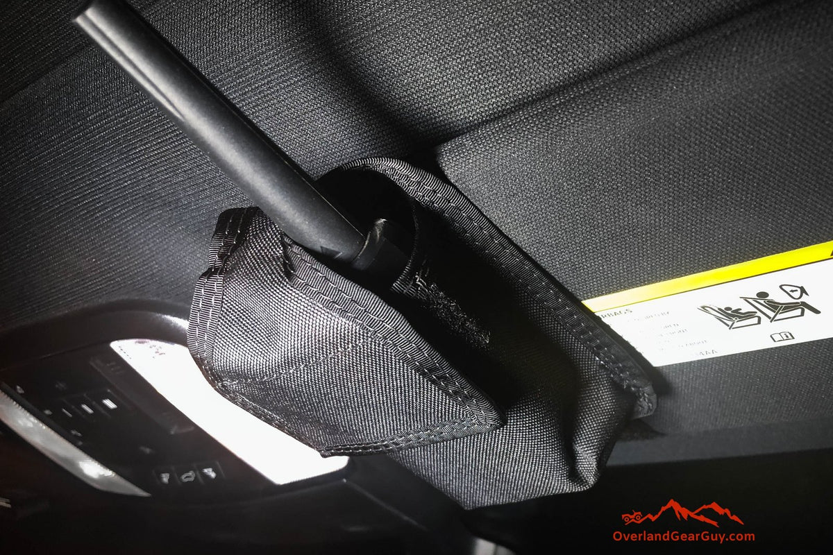 INEOS Grenadier Sun Visor Radio Pouch — Overland Gear Guy (photo 4) — photo 4
