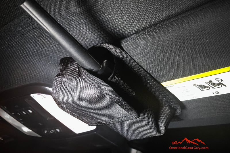 INEOS Grenadier Sun Visor Radio Pouch — Overland Gear Guy (photo 4) — photo 4