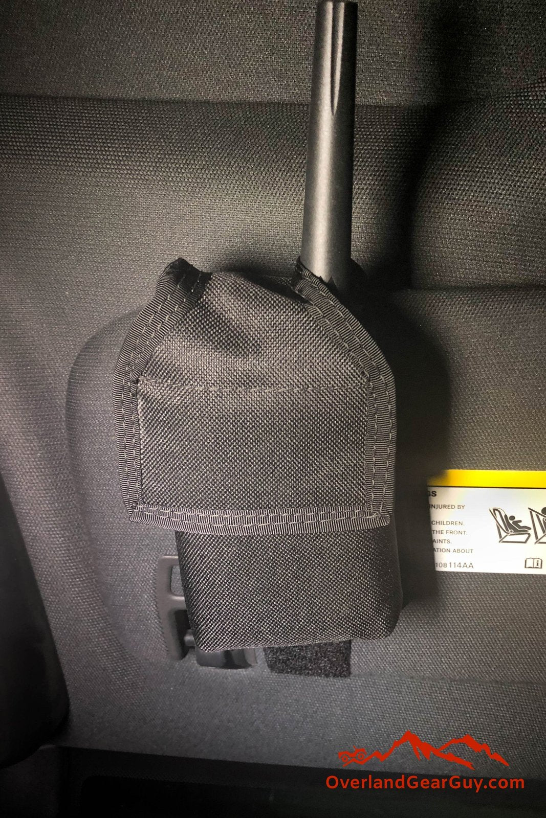 INEOS Grenadier Sun Visor Radio Pouch — Overland Gear Guy (photo 9) — photo 9