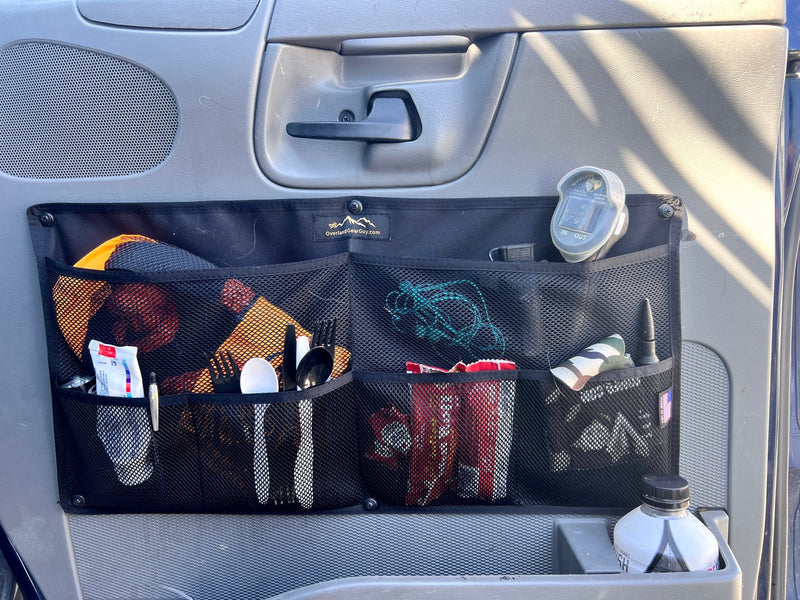 Econoline Door Organizers - Driver - Passenger — Overland Gear Guy — photo 1