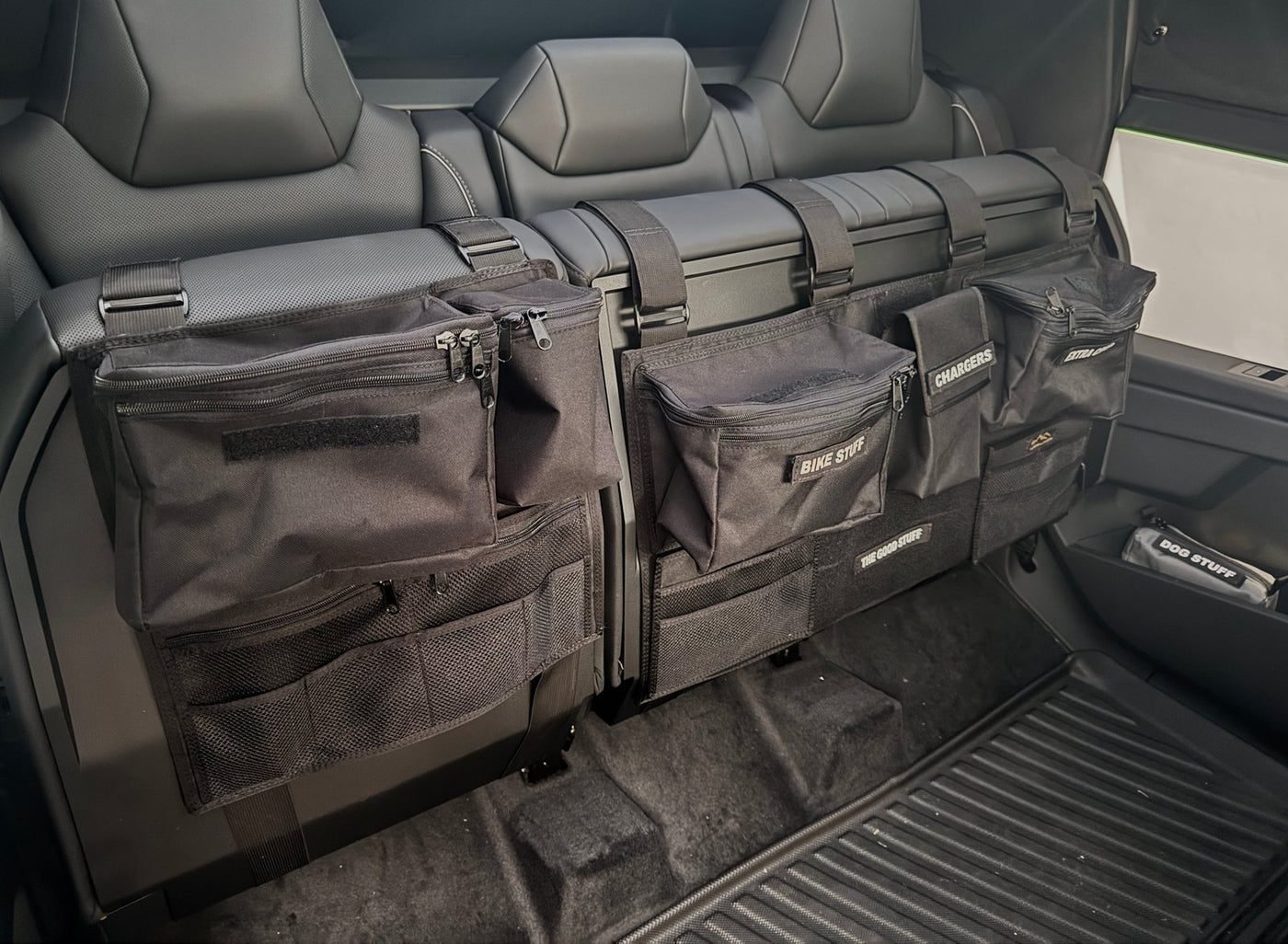 Cyber Truck Backseat Storage Solutions — Overland Gear Guy (photo 2) — photo 2
