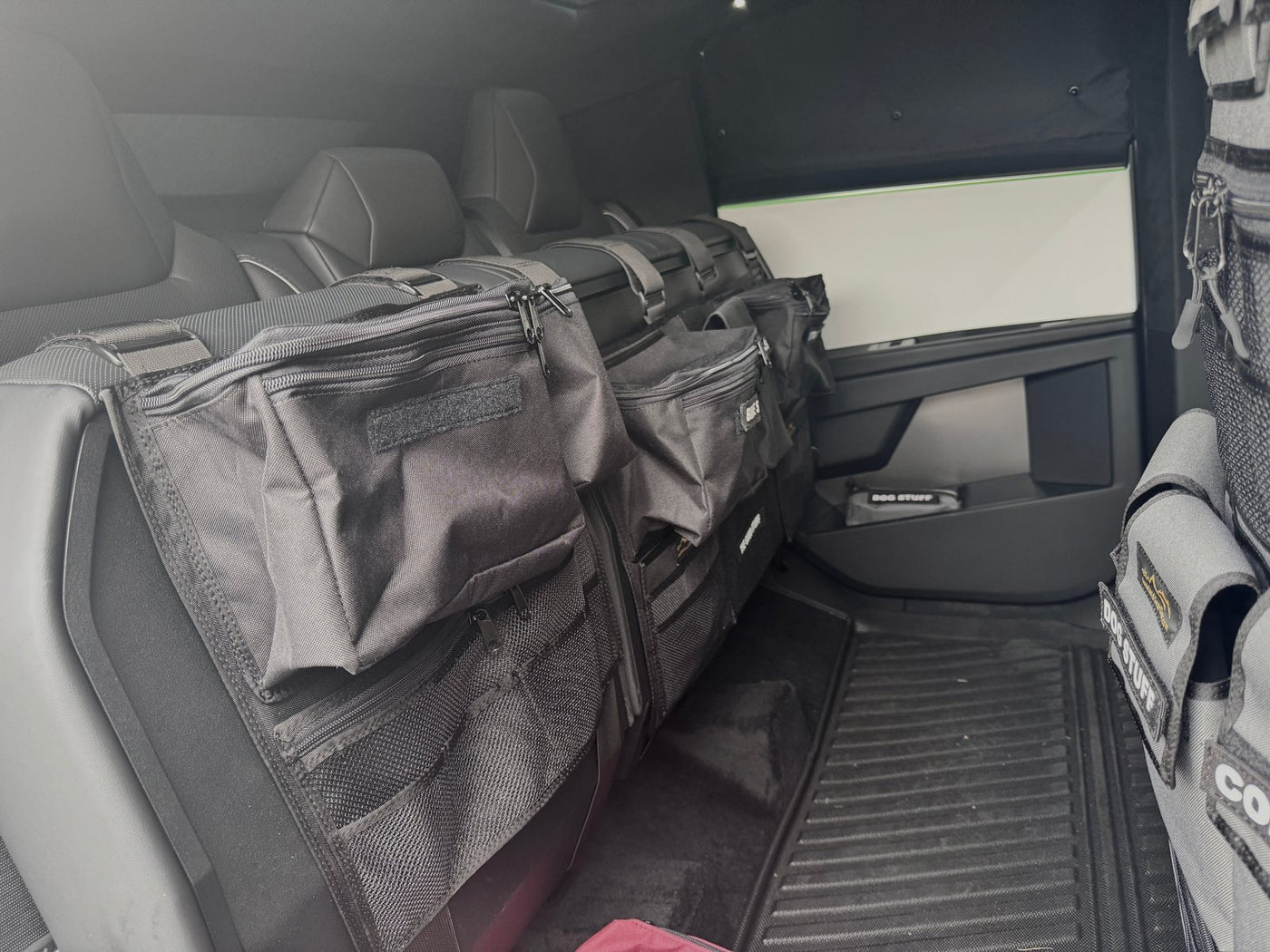Cyber Truck Backseat Storage Solutions — Overland Gear Guy (photo 3) — photo 3