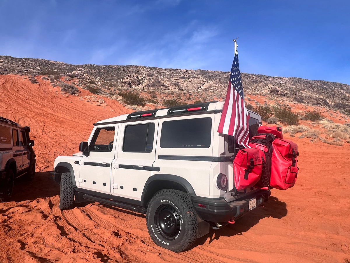 INEOS Grenadier Adventure Gear Bag Ladder — Overland Gear Guy