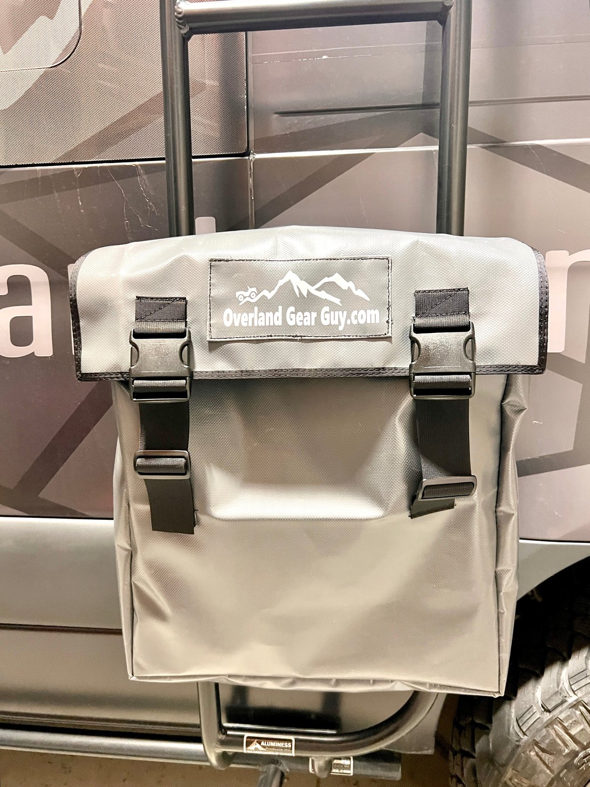 INEOS Grenadier Adventure Gear Bag Ladder — Overland Gear Guy (photo 17) — photo 17