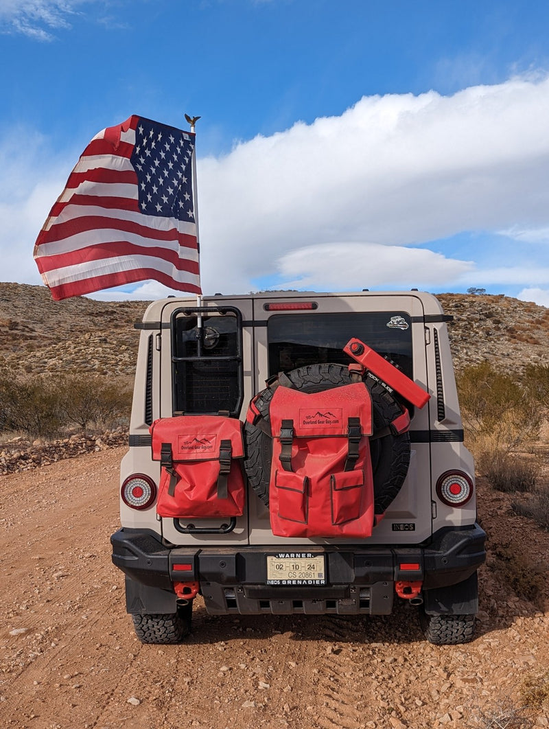 INEOS Grenadier Adventure Gear Bag Ladder — Overland Gear Guy (photo 3) — photo 3