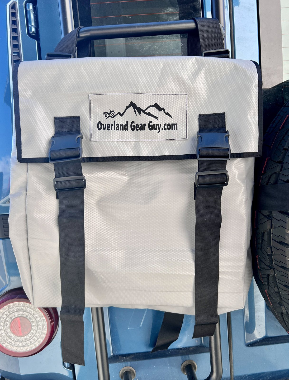 INEOS Grenadier Adventure Gear Bag Ladder — Overland Gear Guy (photo 4) — photo 4