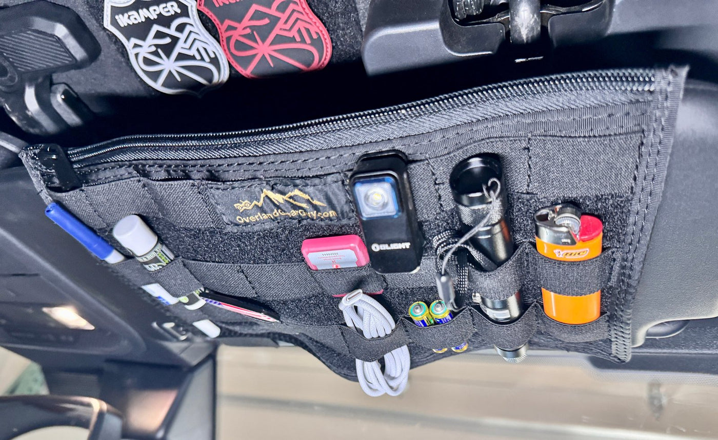 Bronco MOLLE Visor Organizer - Ford Bronco Visor — Overland Gear Guy (photo 6) — photo 6
