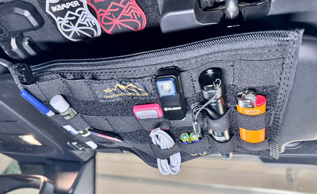 Bronco MOLLE Visor Organizer - Ford Bronco Visor — Overland Gear Guy (photo 6)