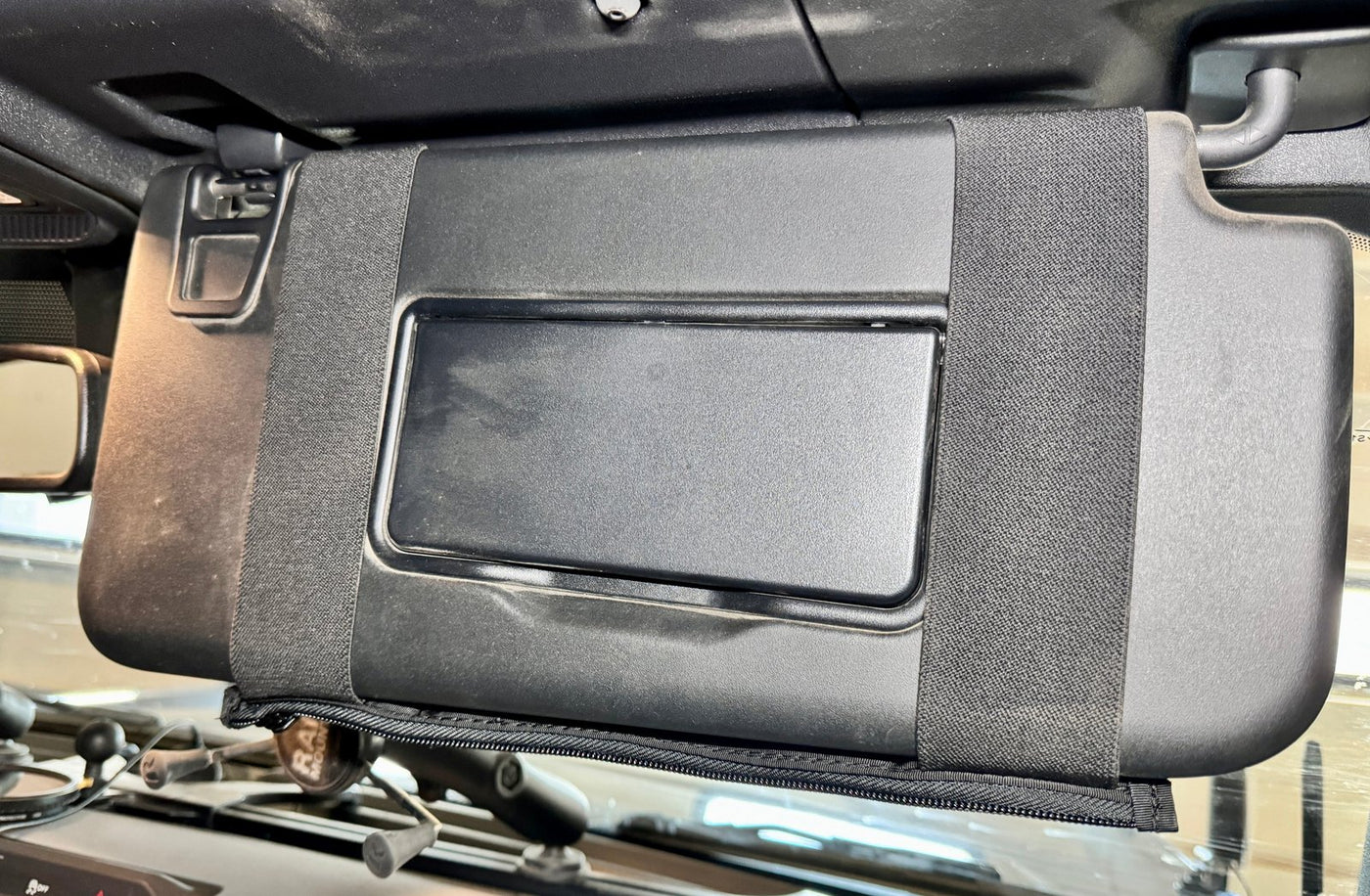 Bronco MOLLE Visor Organizer - Ford Bronco Visor — Overland Gear Guy (photo 7) — photo 7