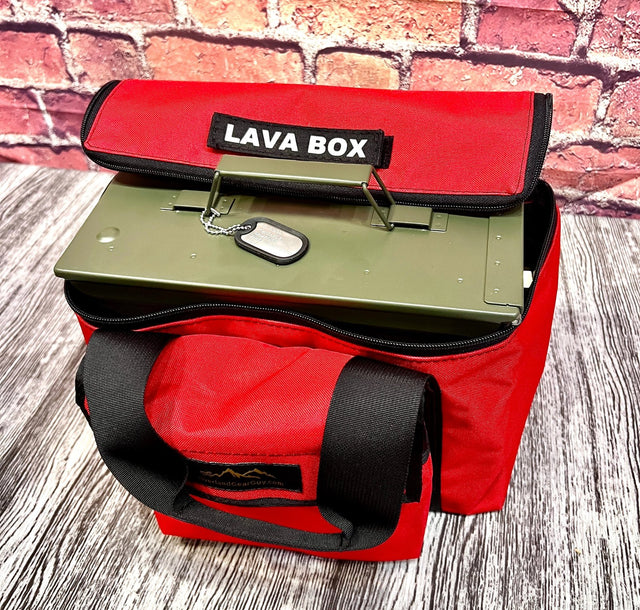Deluxe Lava Box - FIRECAN PORTABLE FIRE PIT Carry Bag - IGNIK — photo 3