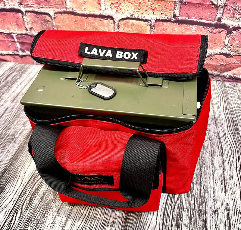 Deluxe Lava Box - FIRECAN PORTABLE FIRE PIT Carry Bag - IGNIK — Overland Gear Guy (photo 3) — photo 3