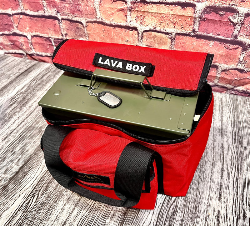 Deluxe Lava Box - FIRECAN PORTABLE FIRE PIT Carry Bag - IGNIK — Overland Gear Guy (photo 4) — photo 4