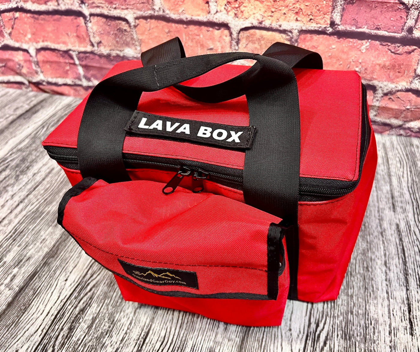 Deluxe Lava Box - FIRECAN PORTABLE FIRE PIT Carry Bag - IGNIK — Overland Gear Guy (photo 6) — photo 6