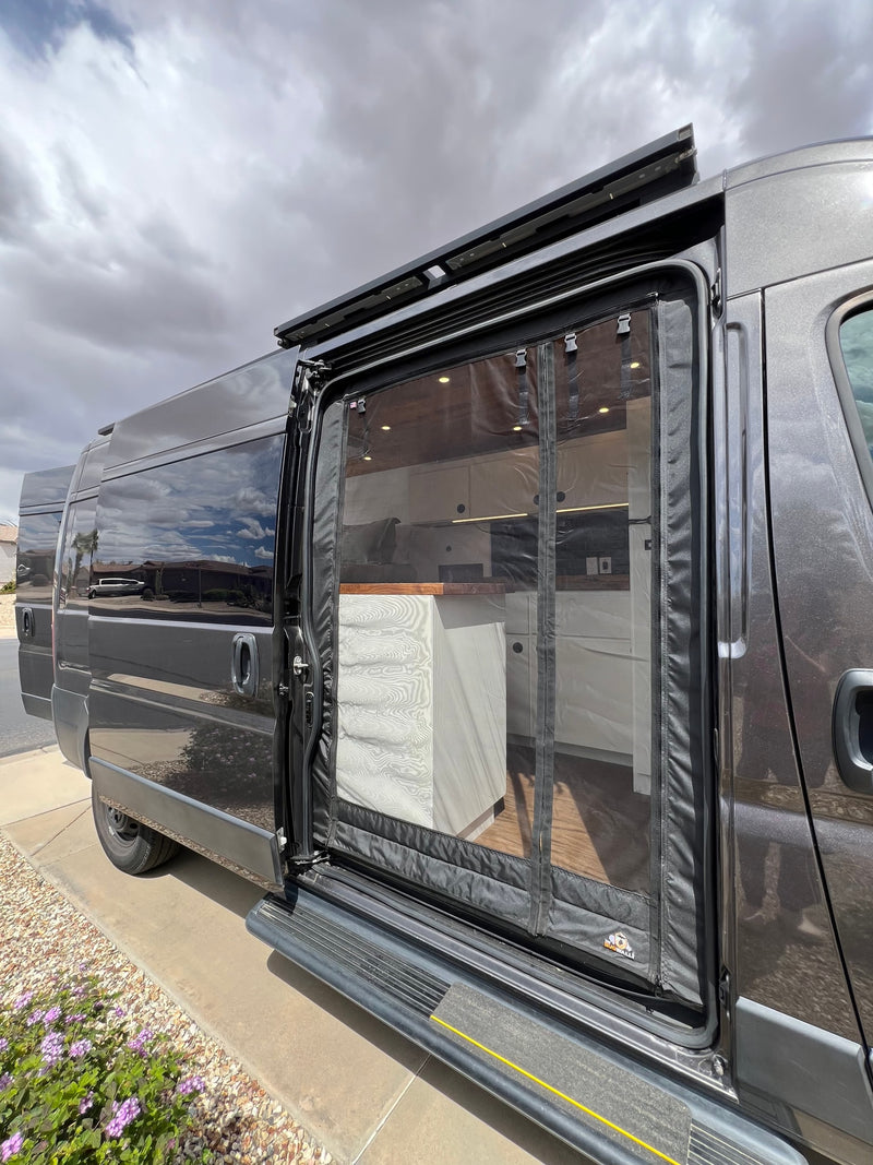  and flat-fee delivery options.|Spacious RV rental interior with custom wood ceiling — photo 20