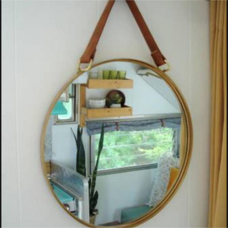  and a soft furry rug.|Charming rv rental kitchen: features a retro turquoise stove — photo 6
