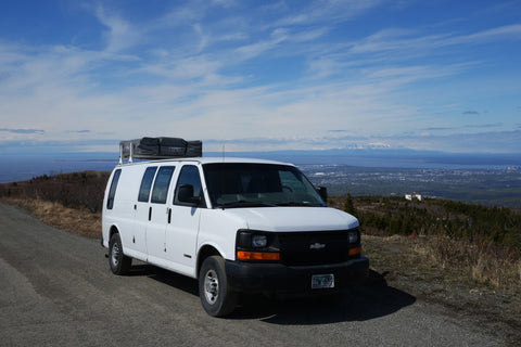 "Beluga" Chevrolet Camper Van Full Size overland rental