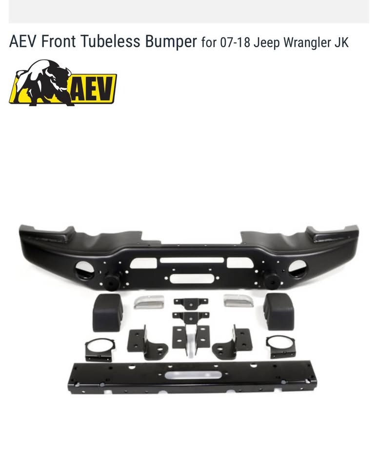AEV Premium Front Bumper + Skid Plate + Fog Lights | Jeep Wrangler JK 2007-2018 in Phoenix, AZ (photo 4) — photo 4
