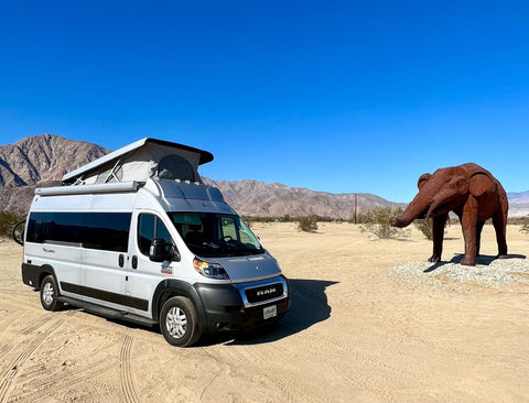 VAN-ISH- 2022 - Self Charging Camper Packed with Amenities -Sleeps 4 w/Skyb overland rental