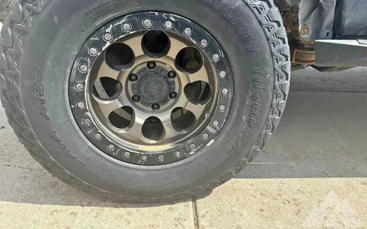 Black Rhino 18 inches Mickey Thompson 35 12.5 inch — used set of wheels tires for sale (photo 3) — photo 3