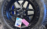Black Rhino 20 inches Milestar R20 — new set of wheels tires for sale (photo 2)