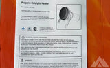 Bluu Propane Catalytic Heater — used gear for sale (photo 3)